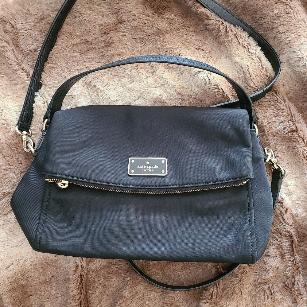 Kate Spade Black Nylon crossbody